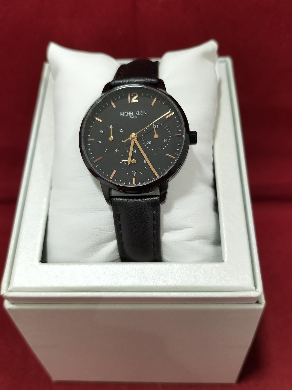 Michel Klein MK-16020-BK2 Watch Black 40mm Quartz