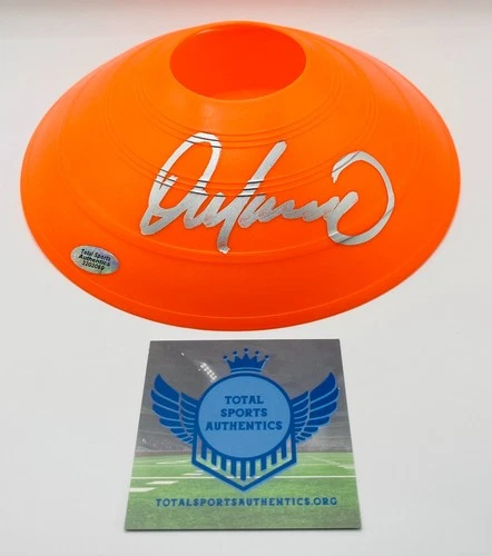 Dan Marino Signed Field Marker With COA (3203069) (Dolphins)