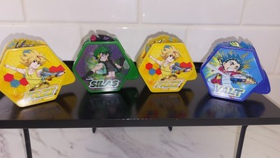 Beyblade Burst Evolution McDonalds Happy Meal Toys Complete With Launch Spinners
