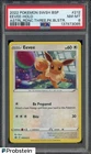 2022 Pokemon SWSH BSP Astral Radiance Three  Blister #212 Eevee Holo PSA 8
