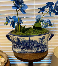 Footbath Cachepot Planter Chinoiserie Victori...