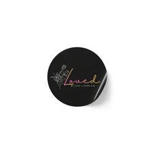 Round Sticker Label Rolls