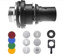 Bowens Mount Optical Snoot Conical with Gobo Projector Lens