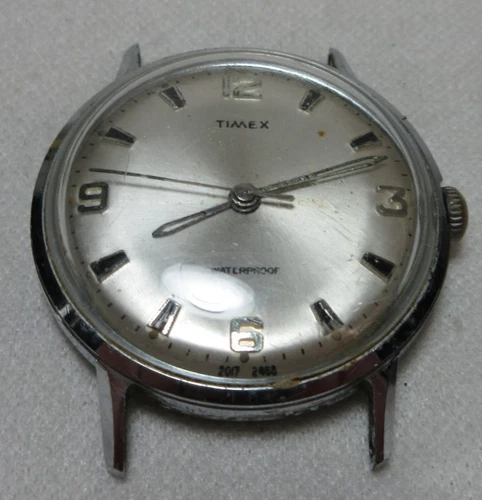 VINTAGE TIMEX MENS WRIST WATCH 2017 2468 WATCHMAKER  #14