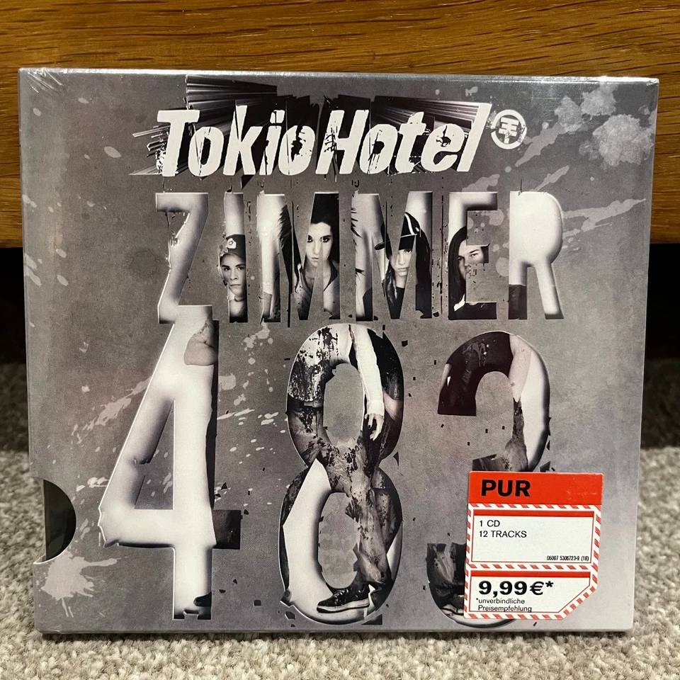 Tokio Hotel – Zimmer 483 EURO CD Discbox Slider Case BRAND NEW FACTORY SEALED - Image 2 of 3
