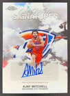 Ajay Mitchell 2025-26 Topps Chrome SkyWrite Signatures Refractor Auto Thunder