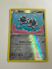 Klink 97/149 Uncommon Boundaries Crossed Pokemon Reverse Holo Lightly Played