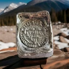 999 Silver One Troy Oz Recycled Refined Hand Poured Bullion Mason Bee Mint Ut #5