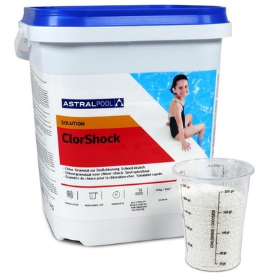 Schwimmbad Pool Chlorgranulat zur Schockchlorung 5 kg Astralpool Rapid Chlor
