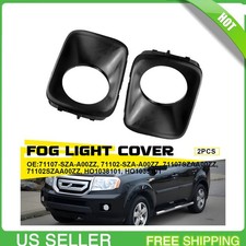 2pcs Left Right Front Fog Light Cover Bezel Trim Set For Honda Pilot 2009-2011 2pcs Left Right Front Fog Light Cover Bezel Trim Set For Honda Pilot 2009-2011
