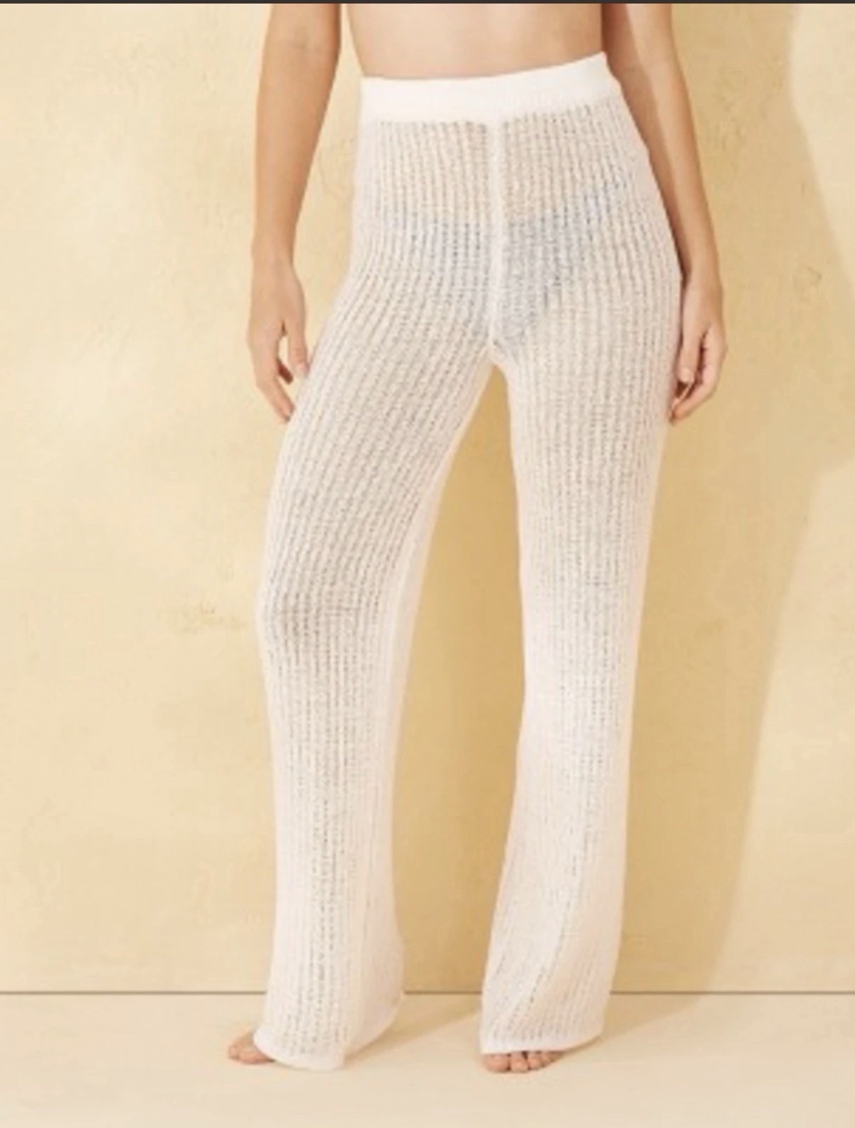 Shade Shore Wide Leg Pant Cover Up Wrap Pants Size Large 12/14 Cruise Beach New