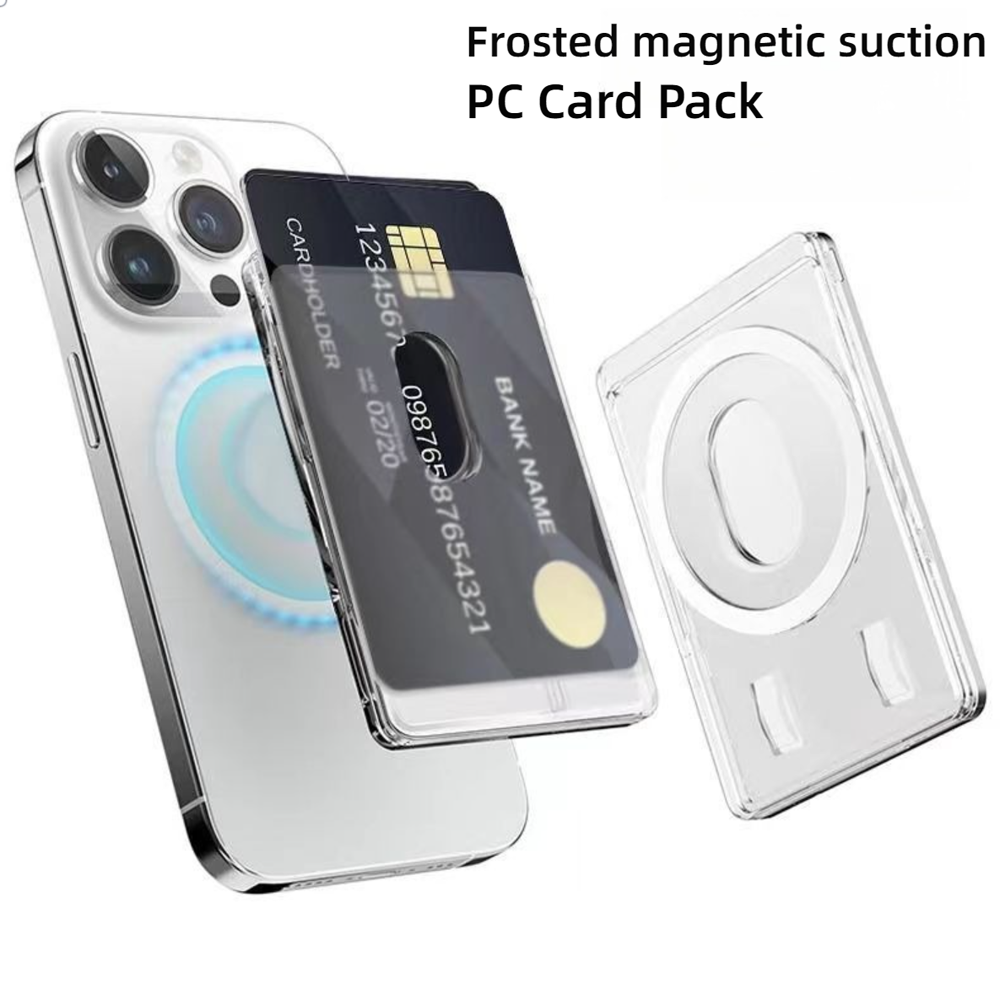 1x Matte Magnetic PC Phone Back Card Sleeve Wireless Charging Anti-Scratch  Slim | eBay
