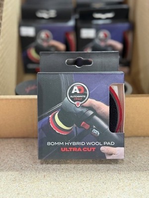 Autobrite Direct  80mm Hybrid Wool Pad - Ultra Cut