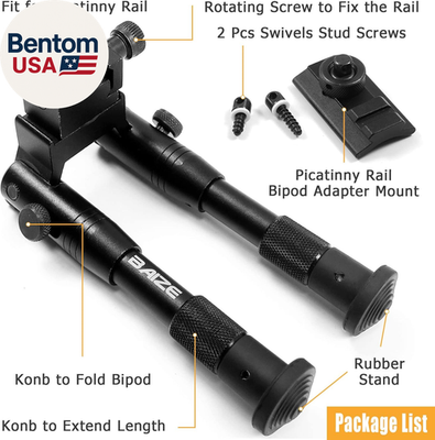 Swivel Stud Picatinny Rail Adapter - Mounting Solutions Plus