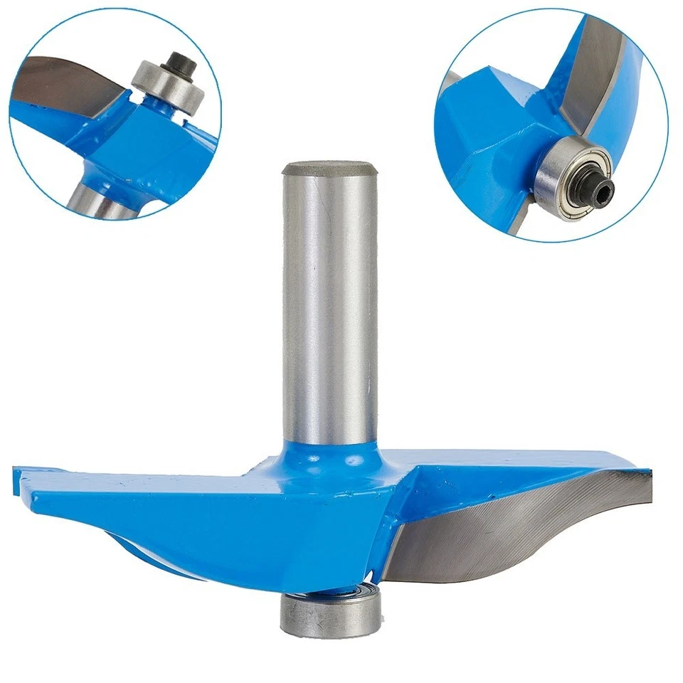 For Hand Making Router Bits YG6X 1pc 66.7mm Long Round Over Rail&Stile - Image 3 of 4