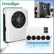 12V Split AC Unit for Trucks RV Bus Caravan - 12000 BTU Car Cab Air Conditioner​
