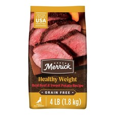 Merrick Premium Grain Free Dry Dog Food Weight Management Dog Food, Wholesome an