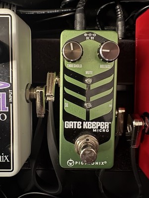Pigtronix Gatekeeper 2 Micro Noisegate Effects Pedal Green