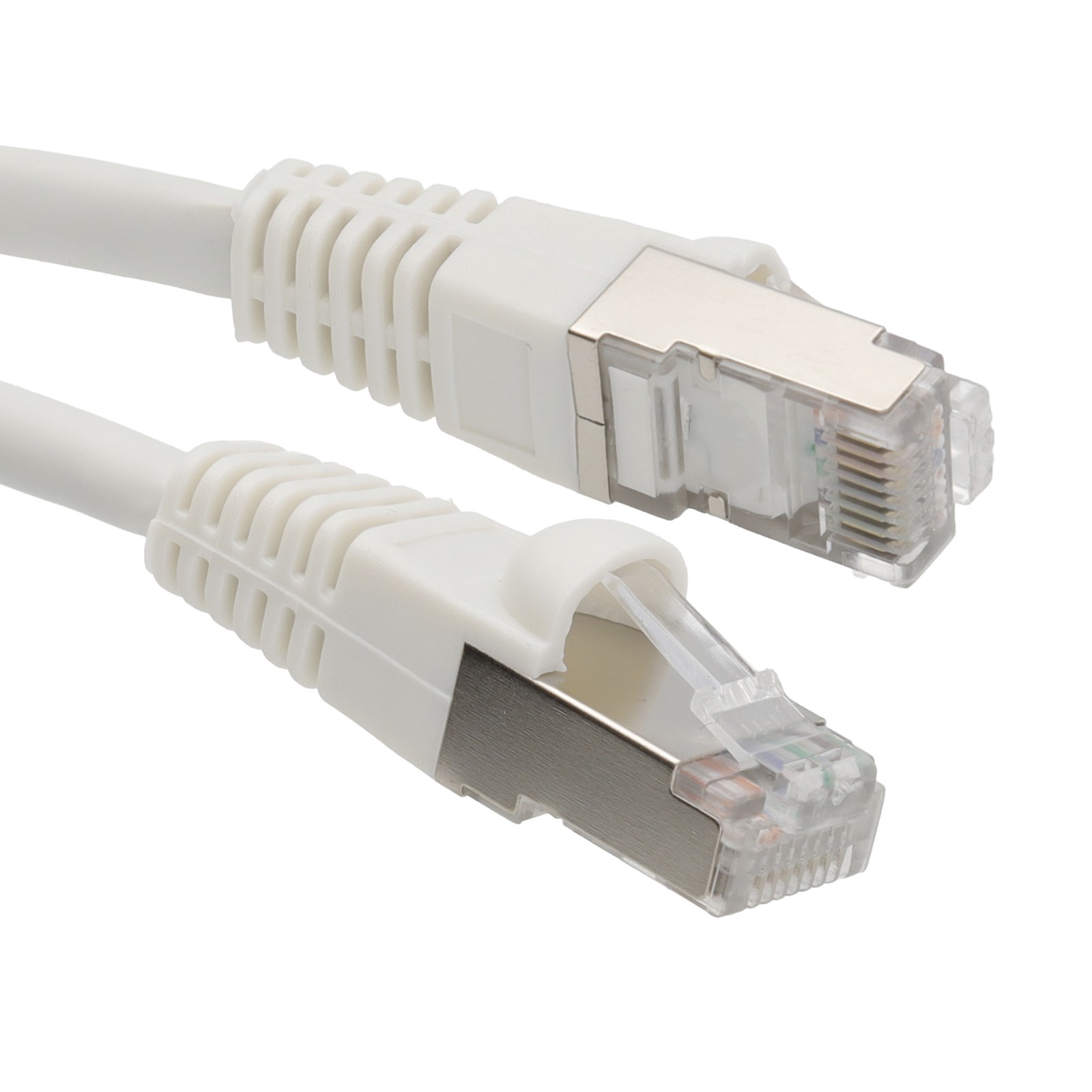5m UL Cat6A SSTP LSZH RJ45 Network Ethernet Patch 10GIG Cable WHITE