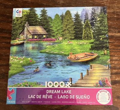 Ceaco Dream Lake 1000 Piece Jigsaw Puzzle
