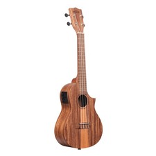 Kala Teak Tri-Top Concert Acoustic-electric Ukulele - Natural