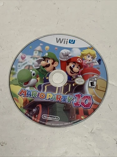 Mario Party 10 (Nintendo Wii U, 2015) DISC ONLY Tested