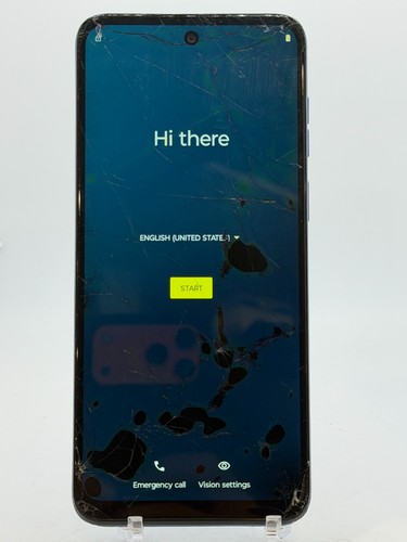 Motorola Moto G Play 2024 - Blue - 64GB - As-is for salvage/parts/disassembly