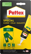 Pattex Spezialkleber Textil, Wasch- Und B&uuml;gelbest&auml;ndiger Textilkleber, Stoffkleb
