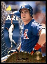 Tim Salmon 1995 Pinnacle #391 California Angels MLB READ FREE SHIP AutographDen