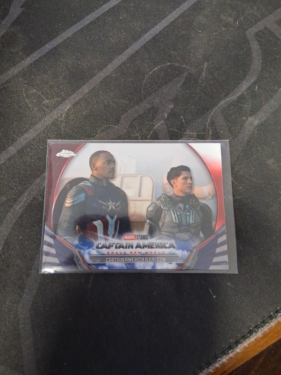 キャプテンアメリカ 2025 Topps Chrome Marvel Studios BNW-19 Captain America & Falcon