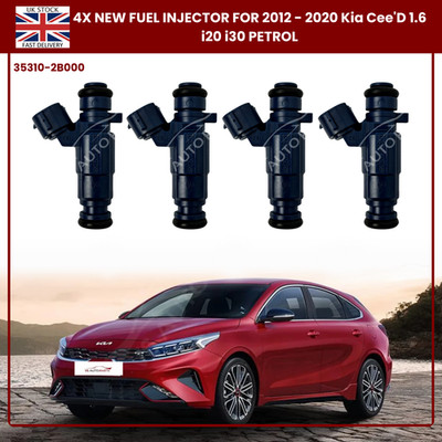 4X Fuel Injector For KIA 2006 - 2021 CEED Cee'D 1.4 CVVT 1.6 CVVT CARENS Petrol