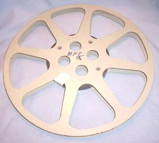 16MM 1600 13.75 HFC Hollywood Film Co Motion Picture Movie Projector TakeUp Reel
