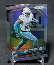 Jordyn Brooks Silver Holo 2025 Panini Prizm Football Card #129 Miami Dolphins