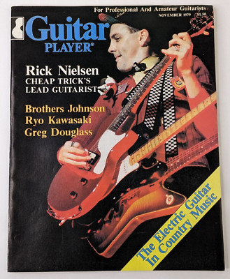 Guitar Player Magazine November 1979 Rick Nielsen Cheap Trick Greg Douglass