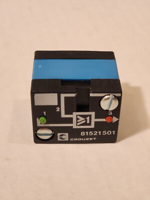 CROUZET 81521501 /E1US Pneumatic logic OR module SUB BASE 2-8 BAR