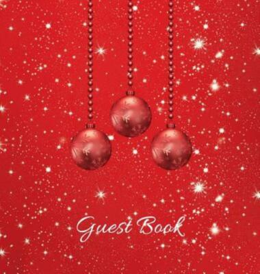 Christmas Party Guest Book (Hardcover), Party Guest Book, Birthday Guest Co...