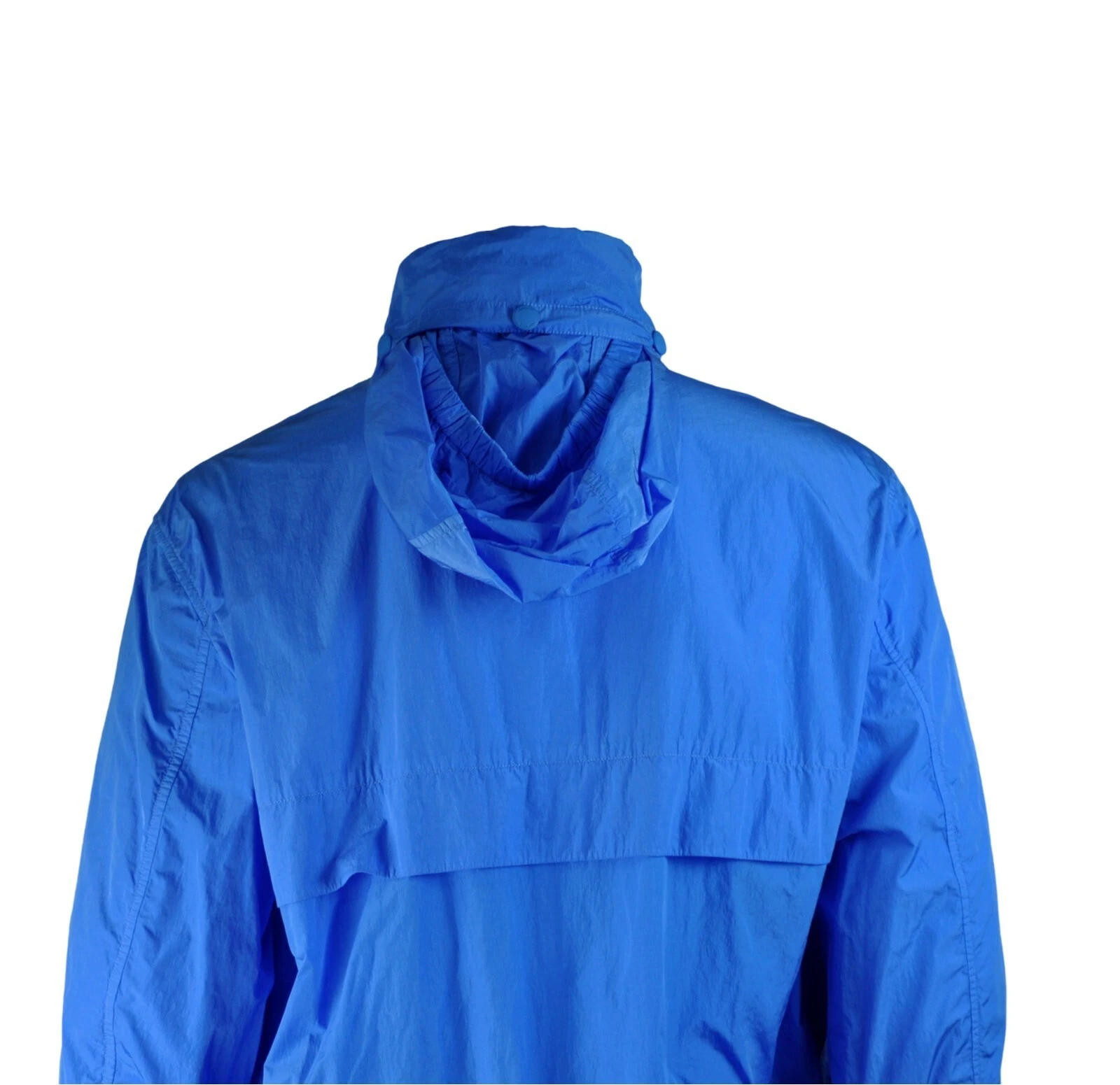Giacca a vento leggera con cappuccio Burberry blu uomo $1.995 nuova con etichette 2XL