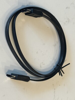 VW-1 Serial ATA AWM 26AWG E119932 CABLE Cord 36” Long Black with