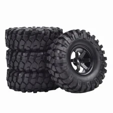 1.9inch Tires Wheel Rim Kit for Axial Redcat Traxxas TRX-4 Bronco 2021