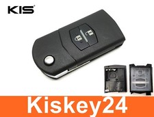 2Tasten Ersatz Klappschlüssel Gehäuse für Mazda 3 5 6 BT50 CX-5 CX-7 CX-9 RX8  