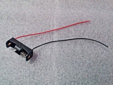 400PCS A23L 23A 12V Battery Box Battery Holder With Wire Cable DIY Brand New