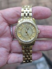 CROTON Stunning MOP Dial w/ Diamonds Ladies Wrist Watch CR207935