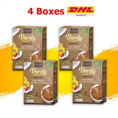 4x Vardy Coffee Plus stimulate excretion Radiant skin Accelerate metabolism