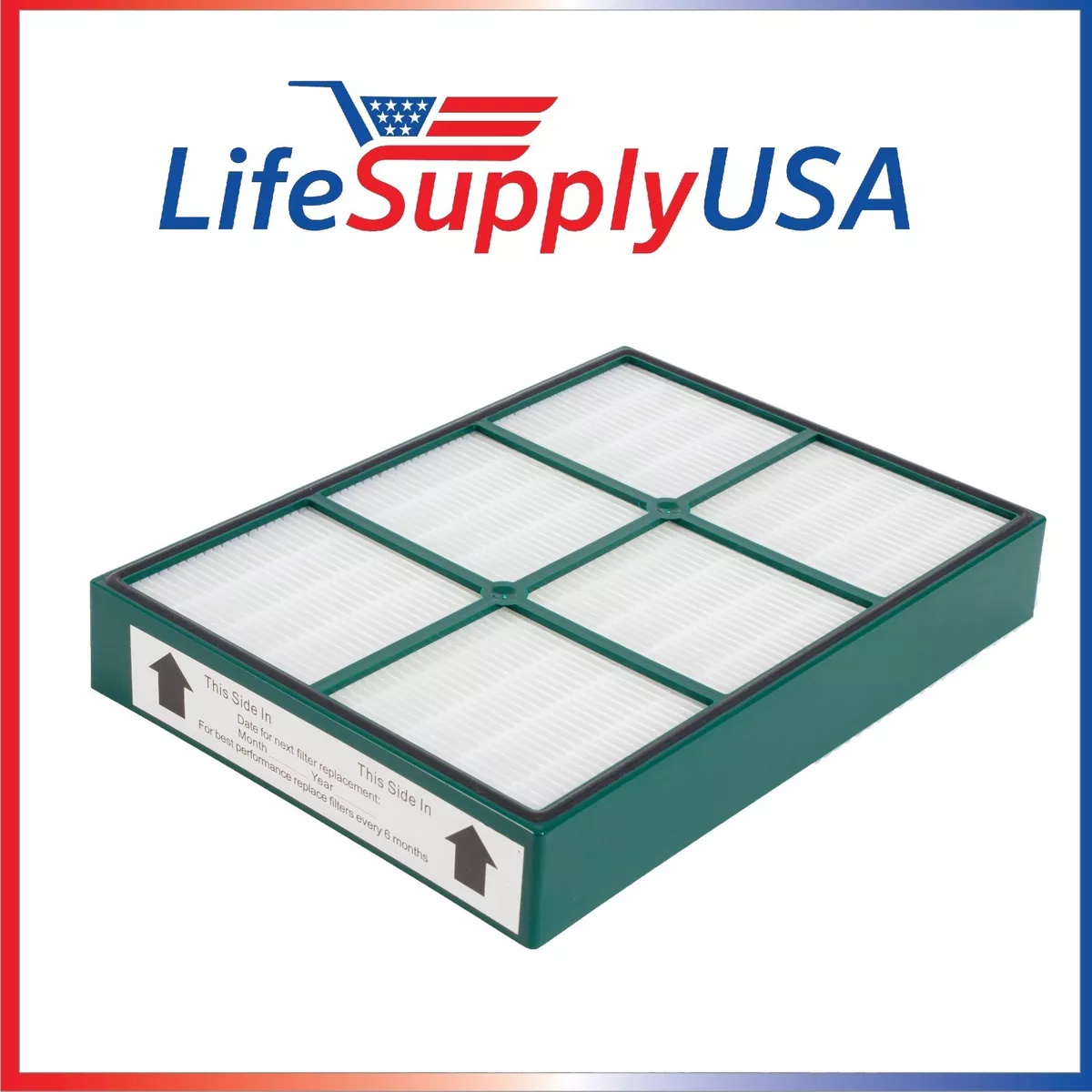 3 HEPA Filters for Hunter 30936 Quiet Flo Air Purifier 30090 30105 30117 30130