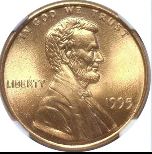 1995 Doubled Die Obverse Lincoln Cent NGC MS-68 RD Red - Very High Grade - Picture 4 of 7