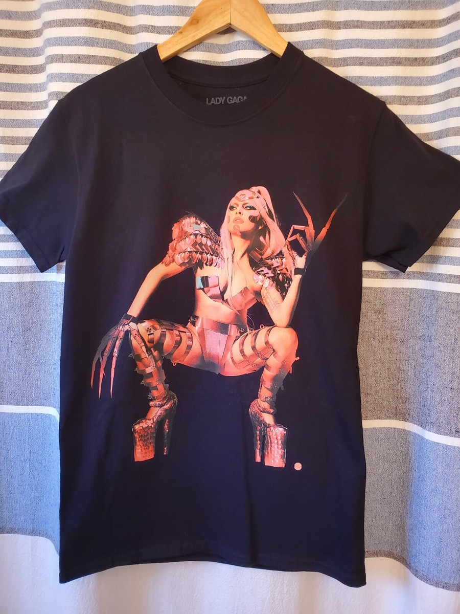 Lady Gaga Chromatica Scare Me UO shirt Black Small Rap Style | eBay