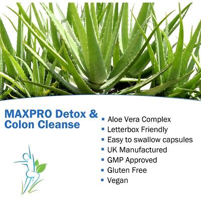 Aloe Vera Complex 60 Max Capsules High Strength Colon Cleanse | eBay