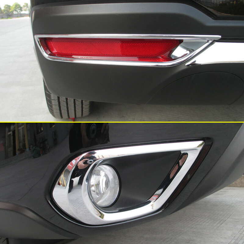 FüR 2014-2016 Subaru Forester Vorne Nebelschlussleuchte Abdeckung ZubehöR Rand-image