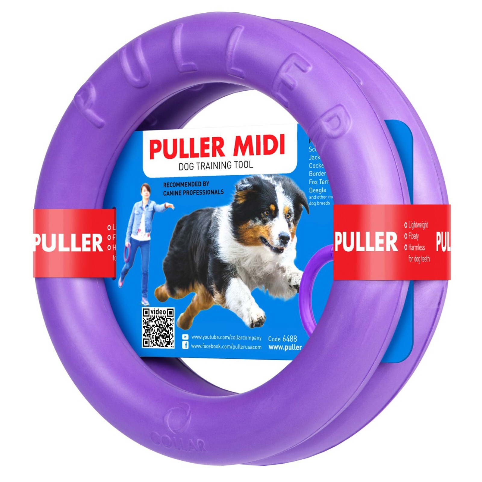 PULLER Midi 2 pcs dog training and fitness tool for dogs