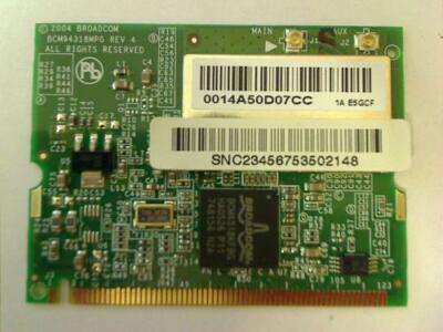 Wlan WiFi Karte Board Modul Fujitsu A1667G (1)